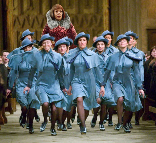 The students from French school Beauxbatons, pronounced "Bo-Bat-ons"