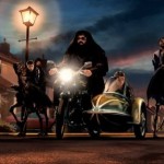 Concept art, behind the scenes photos of the seven Potters sequence in 'Deathly Hallows: Part 1' Concept art, behind the scenes photos of the seven Potters sequence in 'Deathly Hallows: Part 1'