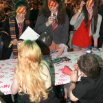 Harry Potter stars signing autographs at 'Deathly Hallows: Part 1' DVD launch in London Harry Potter stars signing autographs at 'Deathly Hallows: Part 1' DVD launch in London