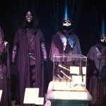 Death Eater robes at 'Harry Potter: The Exhibition' in Sydney