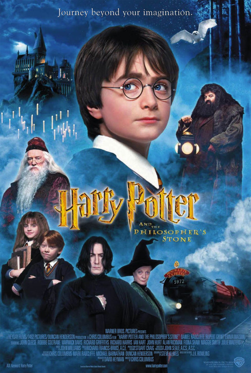 Image result for harry potter and the sorcerer's stone MOVIE POSTER