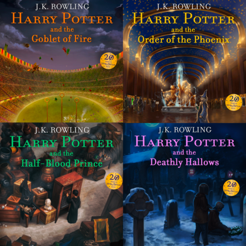 harry potter order of the phoenix illustrated books